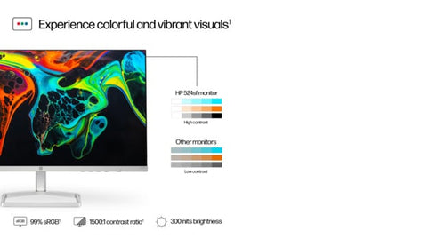 HP Series 5 23.8 inch FHD Monitor - 524sf HP Series 5 23.8 inch FHD Monitor - 524sf